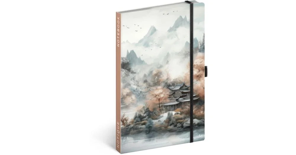 Notes Japonsko, linkovaný, 13 × 21 cm A-34368 Horká Nabídka