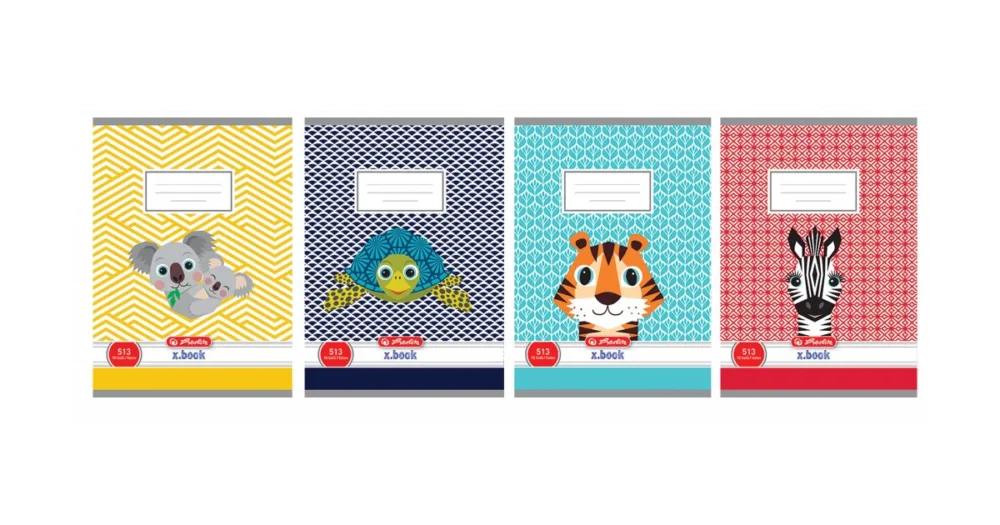 Sešit školní HERLITZ 513 Cute Animals - A5/10 listů 60078327 Odeslání Ihned