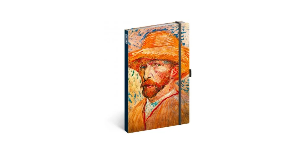 Notes Vincent Van Gogh - linkovaný, 13 x 21cmA-8446 Speciální Cena