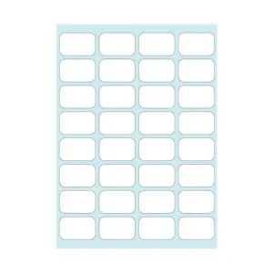 A-Etikety HERLITZ kancelářské bílé - 19x12mm / 180ks / 6 archů00830422 Hit Sezóny
