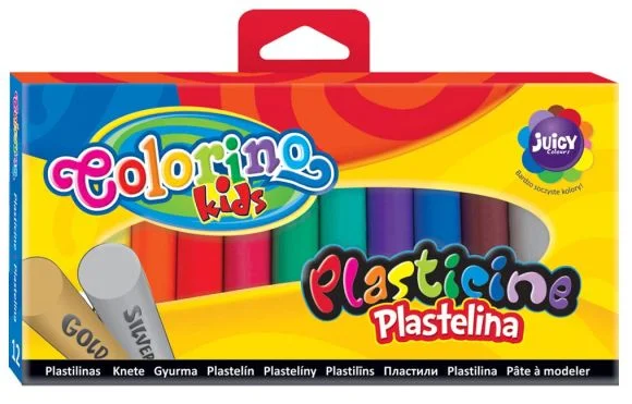 Ihned K Objednání Colorino plastelina 12 bar/zlata,stř/