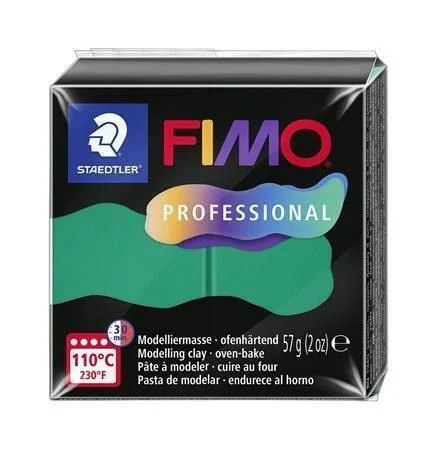 Omezená Nabídka Modelovací hmota FIMO Professional, zelená, 57 g, FIMO 8040-500