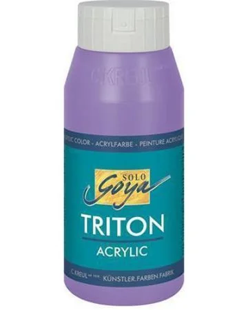 Ihned K Objednání Akrylová barva TRITON SOLO GOYA, lila, 750 ml, KREUL