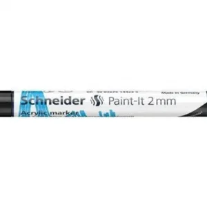 120101 Akrylový popisovač Paint-It 310, černá, 2 mm, SCHNEIDER Akční Cena