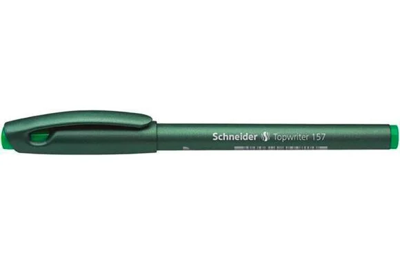 Popisovač 157, zelená, 0,8mm, SCHNEIDER Omezená Nabídka