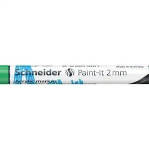 120104 Akrylový popisovač Paint-It 310, zelená, 2 mm, SCHNEIDER Časově Omezené
