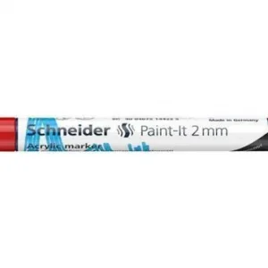 120102 Akrylový popisovač Paint-It 310, červená, 2 mm, SCHNEIDER Sleva