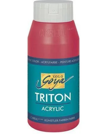 Dokud Zásoby Vydrží Akrylová barva TRITON SOLO GOYA, purpurová, 750 ml, KREUL