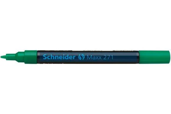 Akční Nabídka Permanentní lakový popisovač Maxx 271, zelená, 1-2mm, SCHNEIDER