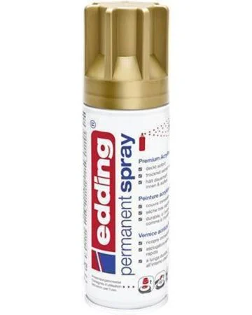 Akrylový sprej 5200, matná zlatá, 200 ml, EDDING Dokud Zásoby Vydrží