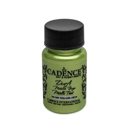 Hit Sezóny Barva akrylová Cadence D. Metalic, sv. zelená /50 ml