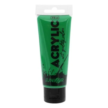 Přímo Od Výrobce Akrylová barva JUNIOR 75 ml - zelená/green