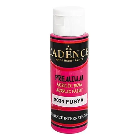 Akrylová barva CADENCE Premium, fuchsiová, 70 ml Vrácení Zdarma